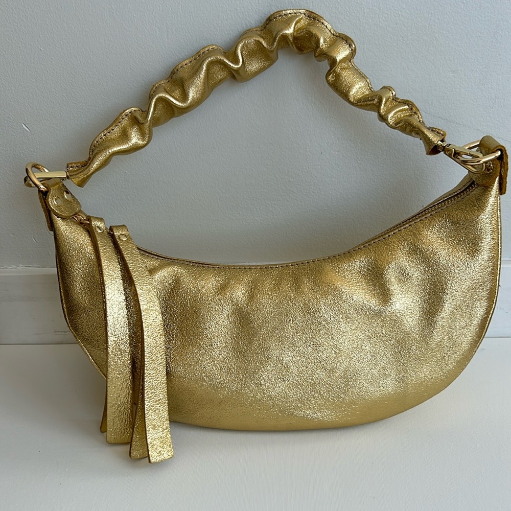 Simons Metallic Gold Purse